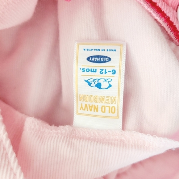 4/$20 old navy pink corduroy dress 6 to 12 months - Picture 5 of 5